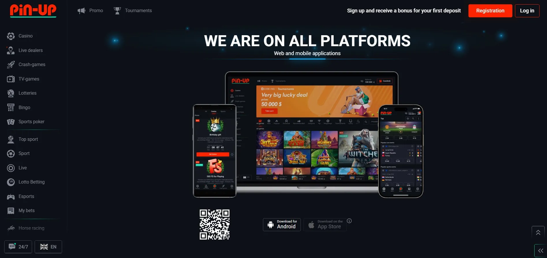 Pin Up Türkiye’de mobil oyun deneyimi: Android ve iOS erişim Pin Up Türkiye’de mobil oyun deneyimi